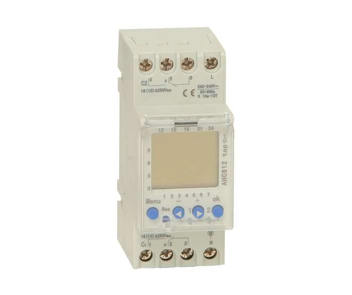 MCE AHC-812 24 HOUR 2 CHANNEL 7 DAY DIGITAL TIME SWITCH