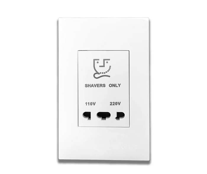 ONESTO MATRIX MXP-S201 2X4 SHAVER SOCKET
