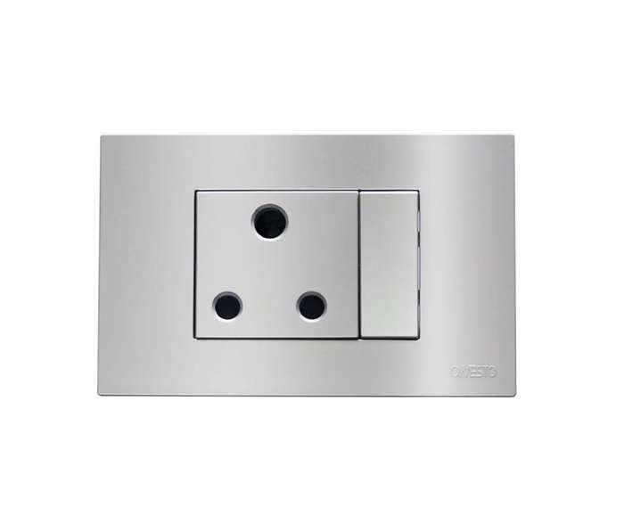 ONESTO MATRIX T-MXP-2001H 2X4 SINGLE SOCKET TITANIUM