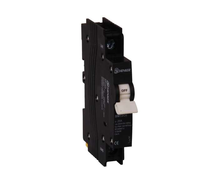 SCHENKER SM13C6-106 1 POLE 6A 6KA 13MM CIRCUIT BREAKER