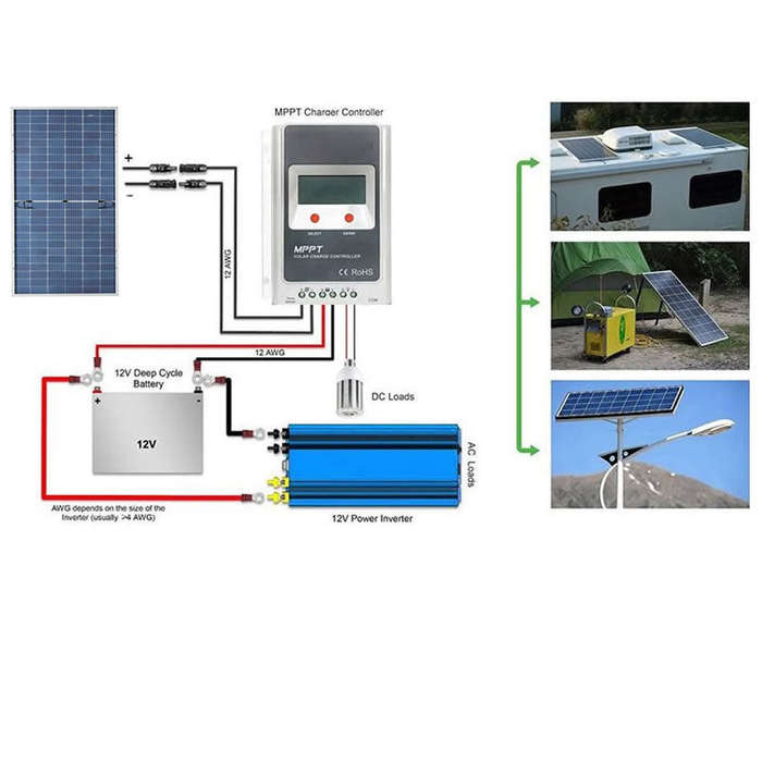 650W High-Power Outdoor Monocrystalline Solar Panel