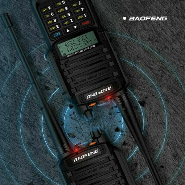 UV-9R Plus Portable Dual Band VHF/UHF Two Way Radio -CA-52