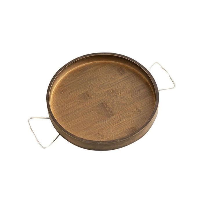 25cm Wooden Clip-On Sofa Armrest Tray Table X59-ST250