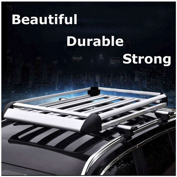 127x90cm Light-Weight Universal SUV Roof Rack -JG127