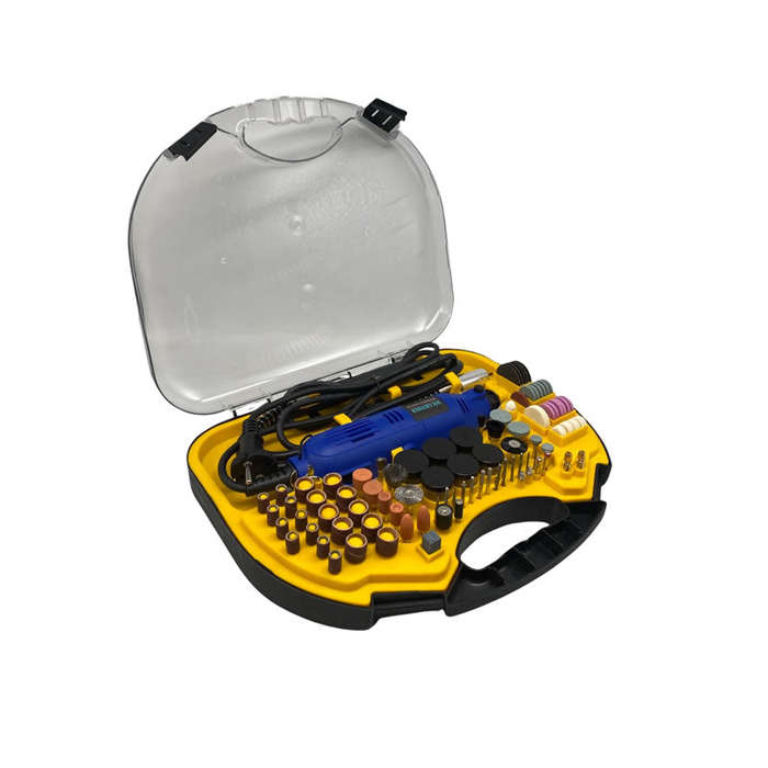Portable Rotary Mini Electric Drill Grinder Set with Storage Case FH-20