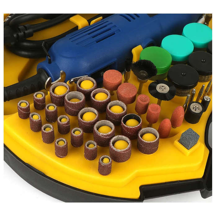 Portable Rotary Mini Electric Drill Grinder Set with Storage Case FH-20