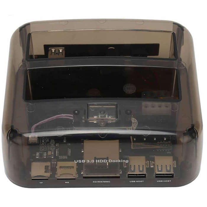 Portable Dual Multi Function HDD Docking Station Q-YP805