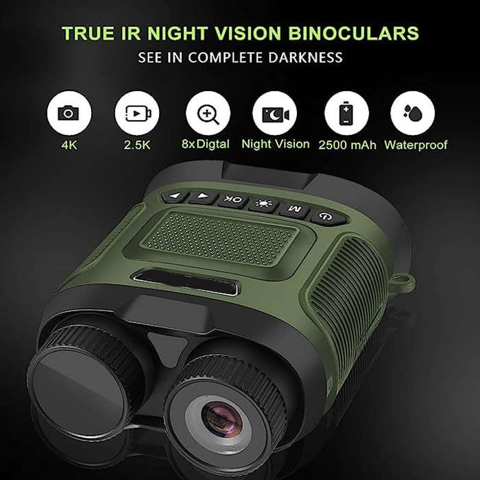 8X Digital Zoom 2.5K UHD Infrared Night Vision Binocular Q-NV02