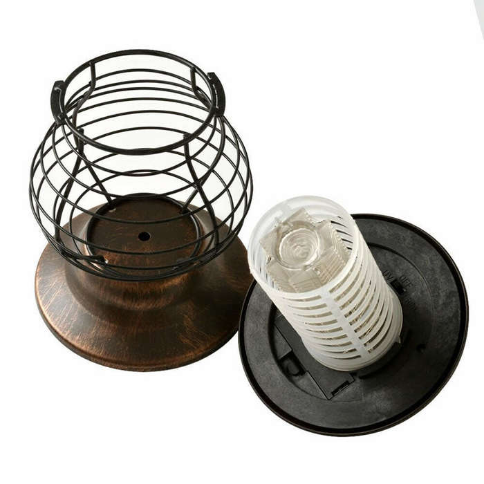 Solar Powered LED Light Pest Bug Zapper Insect Killer Lamp FA-905-3