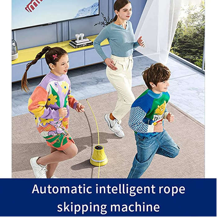 Smart Jump Rope Machine Black