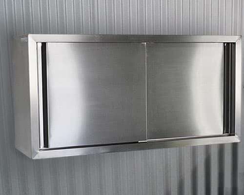 STAINLESS STEEL WALL MOUNTED CABINETS