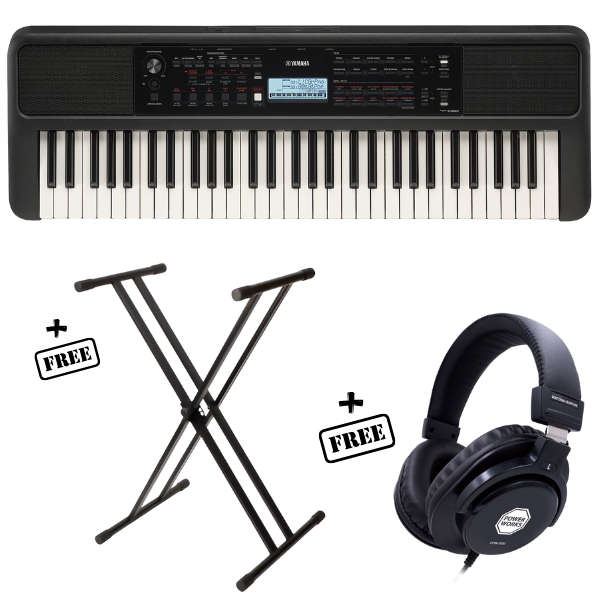 Yamaha PSR-E383 Bundle