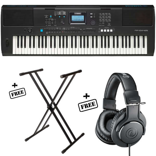 Yamaha PSR-EW425 Bundle