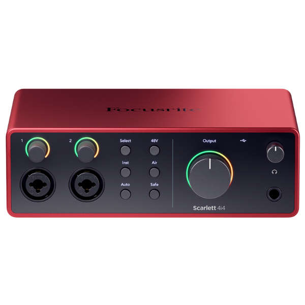 Focusrite Scarlett 4i4 4th Gen USB Audio Interface