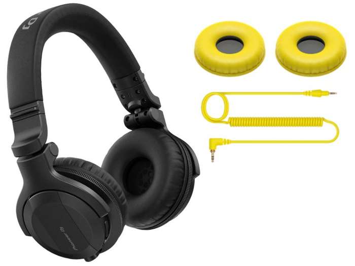Pioneer HDJ Cue 1 Yellow Bundle