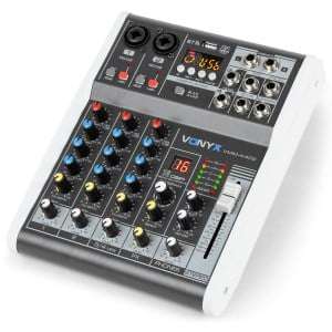 Vonyx  VMM-K402 MUSIC MIXER WTH DSP/BT/MP3/USB/REC