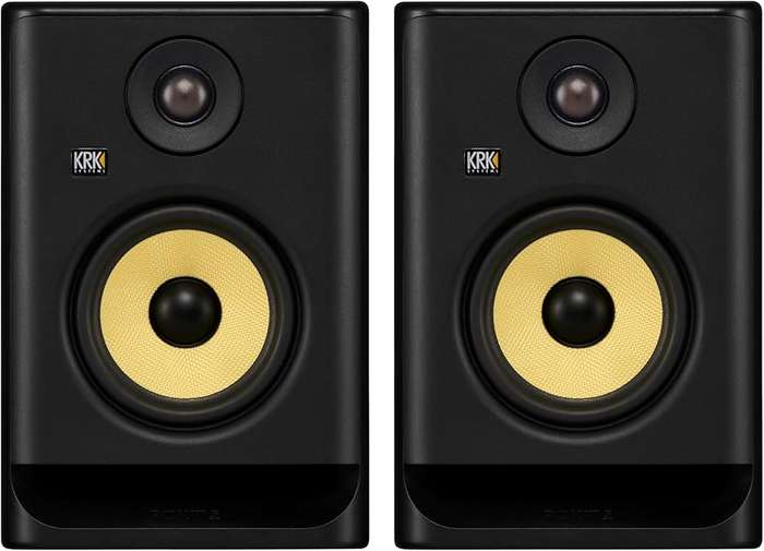 KRK ROKIT 7 G5 7-inch Powered Studio Monitor  Black (Pair)