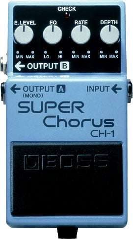 BOSS CH1 Super Chorus Guitar Effects Pedal