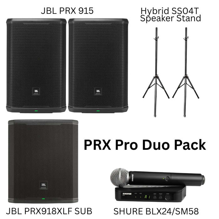 JBL PRX Pro Duo Pack