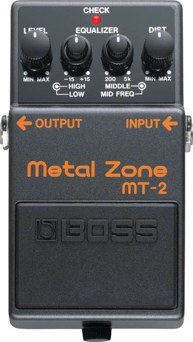 BOSS MT2 Metal Zone Guitar Effects Pedal