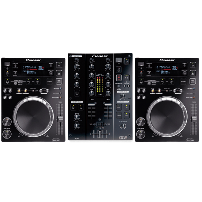Secondhand 2 x Pioneer CDJ350 + DJM350 Bundle