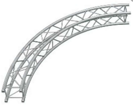 Alustage QUAD 290 3000MM 1-4 CIRCLE