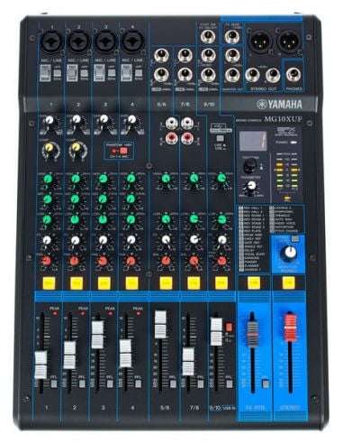 Yamaha MG10XUF 10-Channel Mixer with Effects