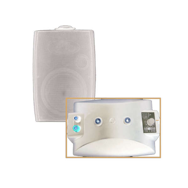 Filo CAVSM6W 6" MOULDED SPEAKER & DOME TWEETER W/BRACKET 40W WHITE