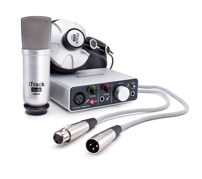 Focusrite iTrack Solo Studio Lightning Audio Interface