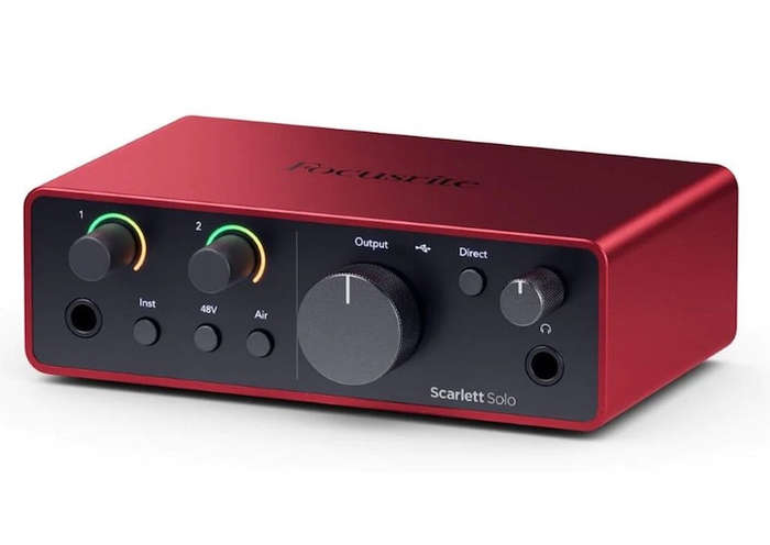 Focusrite Scarlett Solo 4th Generation