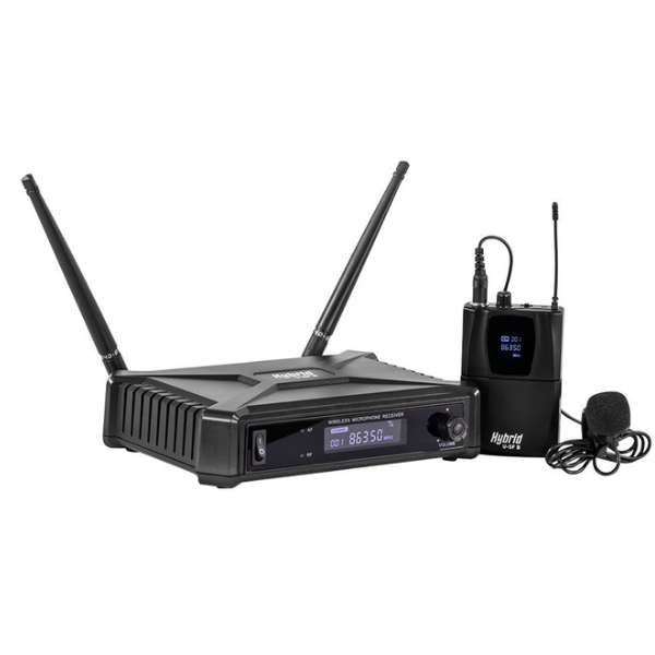 Hybrid U-SF B Lapel Wireless Mic System