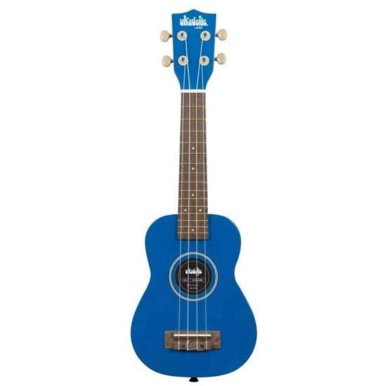 Kala UKBLUEYONDER Ukadelic Soprano Wood Ukulele - Blue Yonder