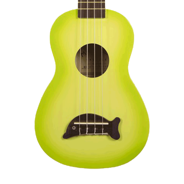 Kala MKSD Makala Dolphin Soprano Ukulele Green Apple Burst