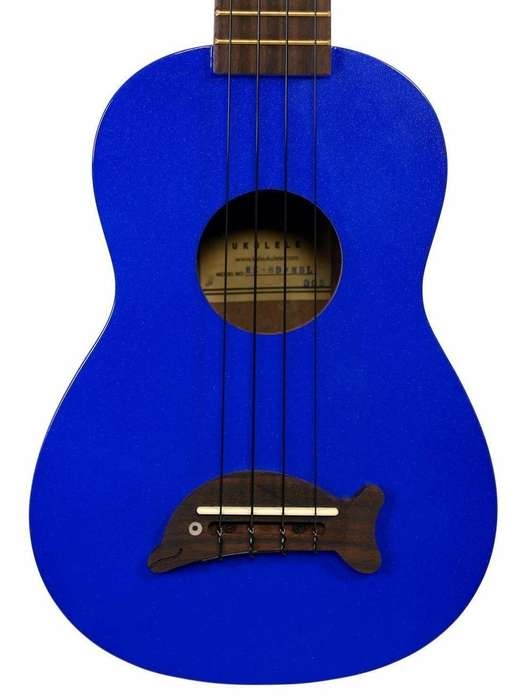 Kala MKSD Makala Dolphin Soprano Ukulele Metallic Blue