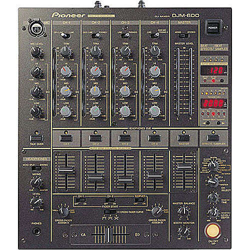 Secondhand Pioneer DJM-600 Four Channel DJ Mixer