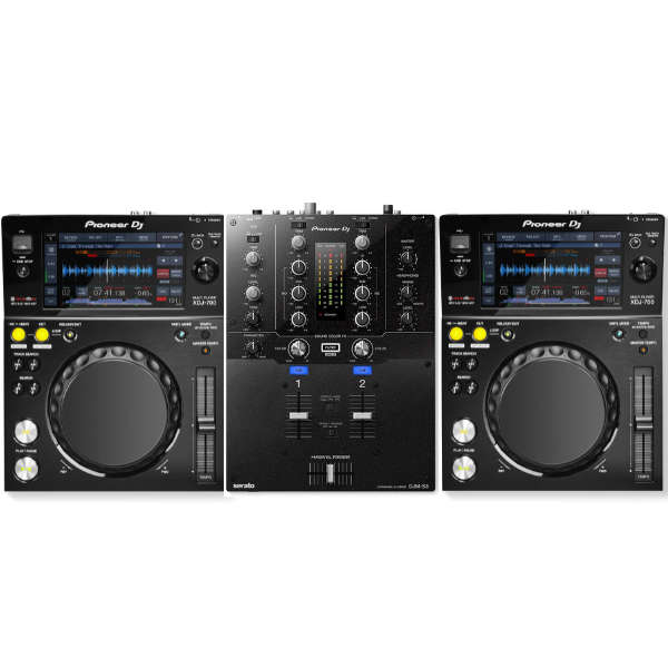 Pioneer XDJ700/DJM S3 Combo