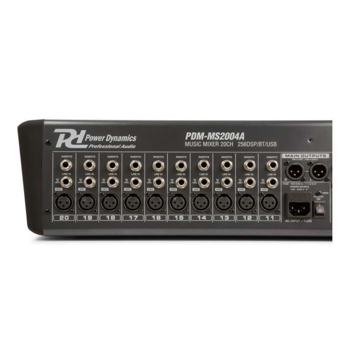 Power Dynamics PDM-S2004 20-Channel Dual Function Mixer