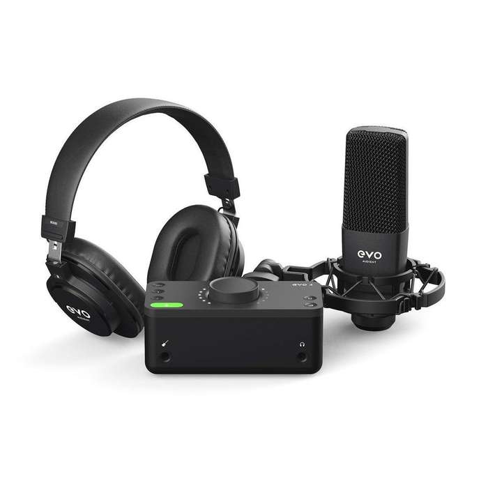 Audient EVO 4 Start Recording Studio Bundle