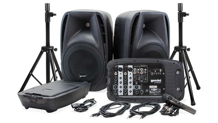 Gemini ES 210MXBLU ST Portable Speaker