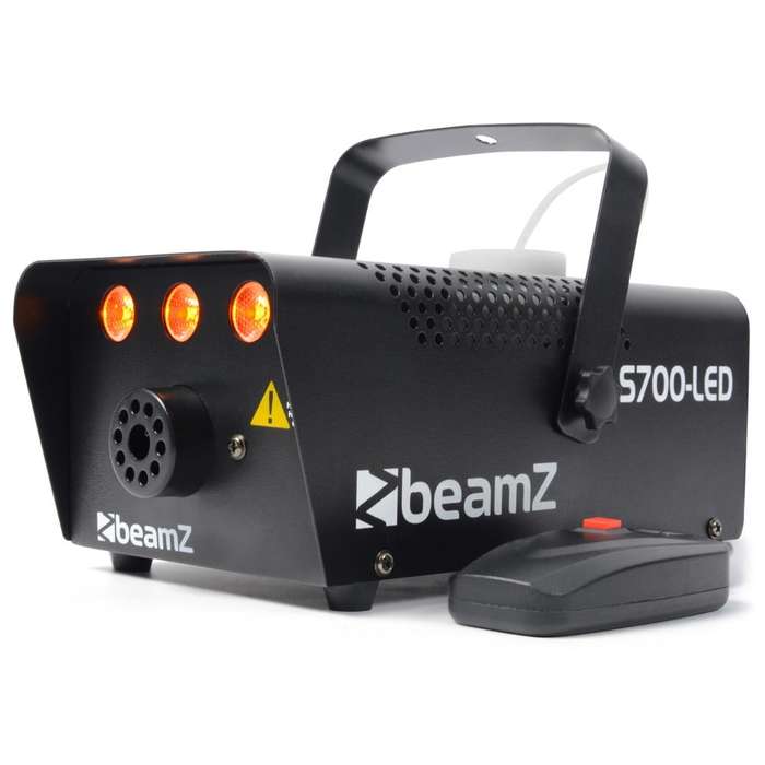 BeamZ - S700-LED Smoke Machine with Flame Effect