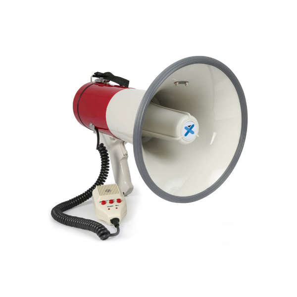 Vonyx  MEG050 MEGAPHONE WITH RECORD AND SIREN