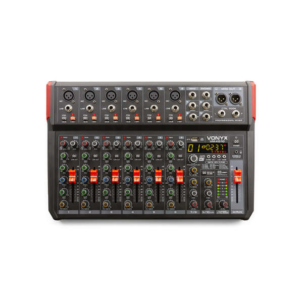 VONYX  VM-KG10 10CH MUSIC MIXER BT/MP3/USB/DSP RECORD