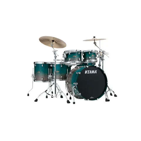 Tama Starclassic Walnut Birch 5pc Drum Kit. No Snare