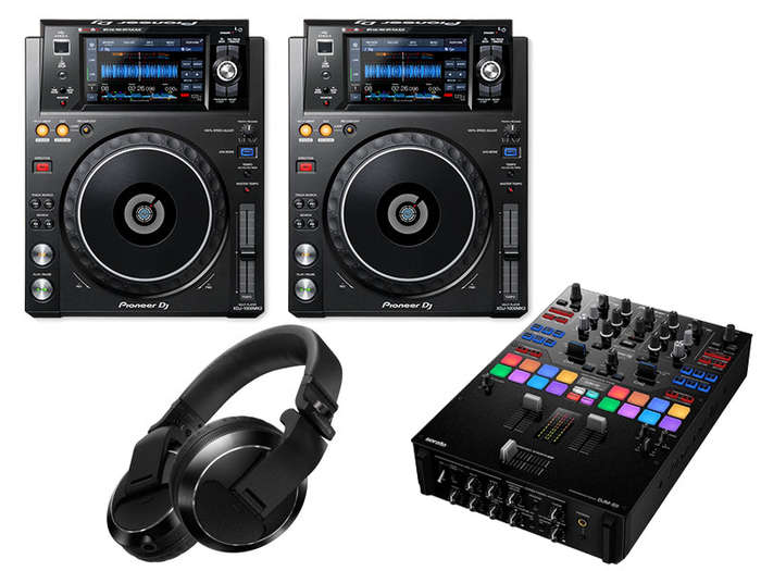 Pioneer XDJ1000MK2 Bundle 2
