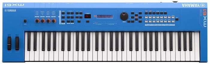 Yamaha MX61 61-Key Synthesizer - Blue