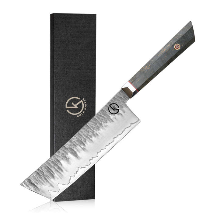 Koch Premium Stainless Damascus Nakiri - DMS-584D