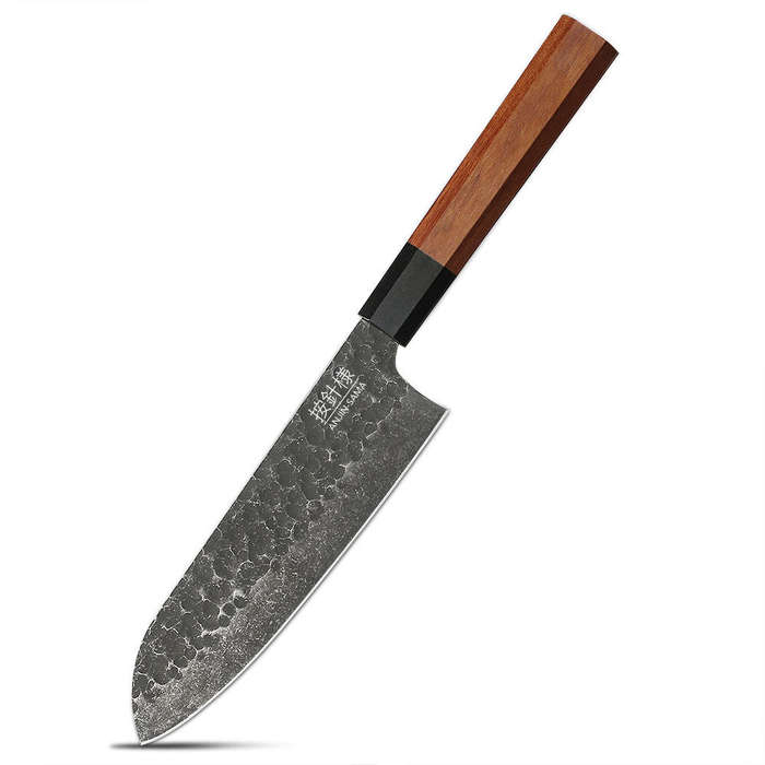 ANJIN SAMA Premium Hammered Chef Knife Santuko knife - DMS-327E