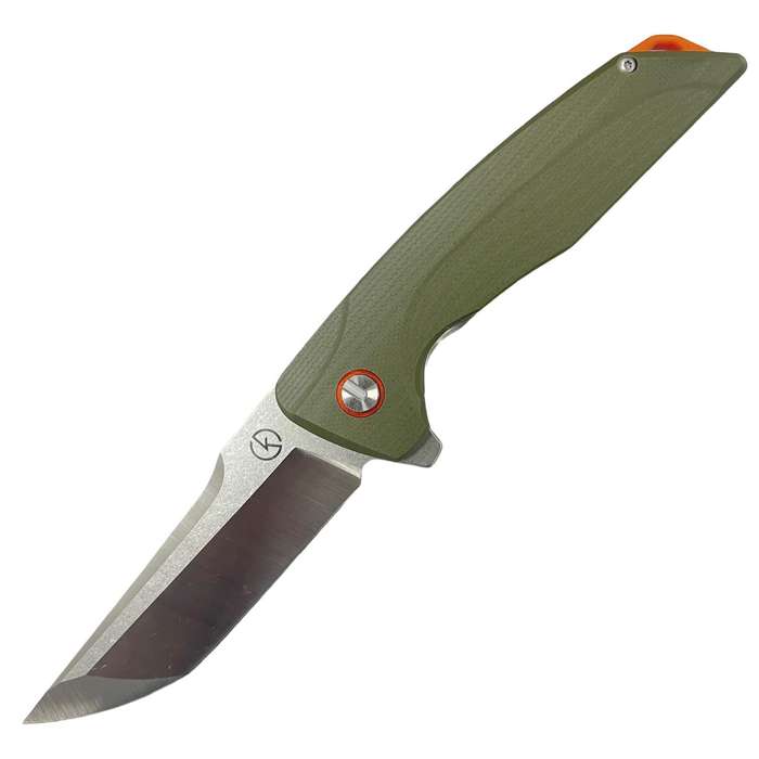 Koch Folding knife D2 blade Green G10 handle - KK070GR
