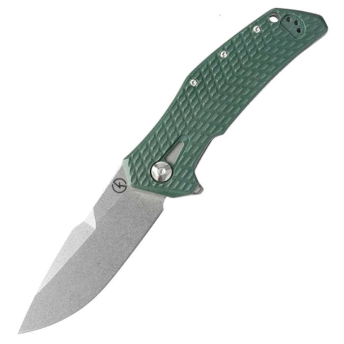 Koch Folding knife D2 blade Green G10 handle - KK119GR
