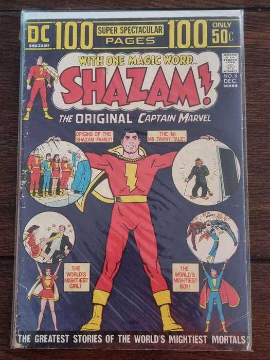 Shazam 8, FN * Reprints Original Whiz Stories